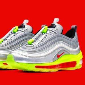 The Air Max 97 size 6Y Nike Adds Lacelock Toggles